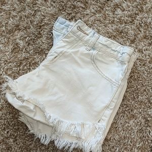 Free people high waist denim cutoffs - 26